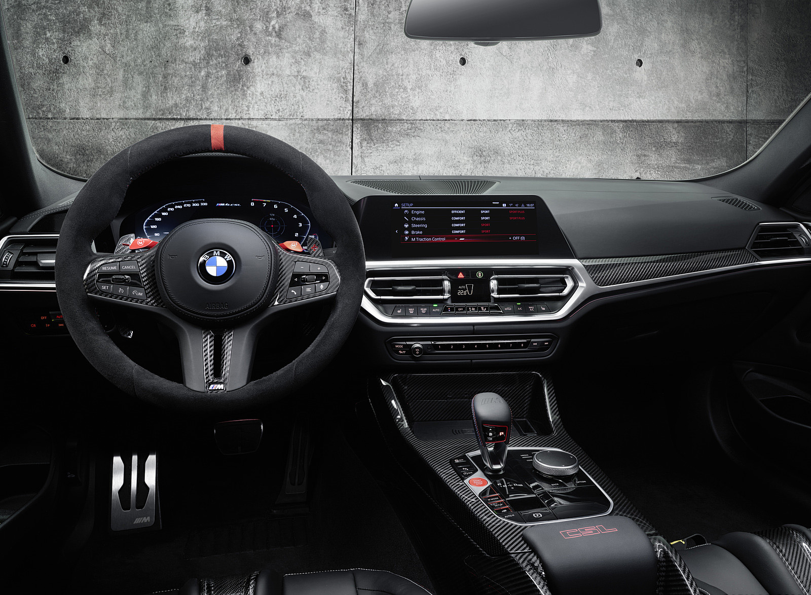 2023 BMW M4 CSL Interior Wallpapers #132 of 139