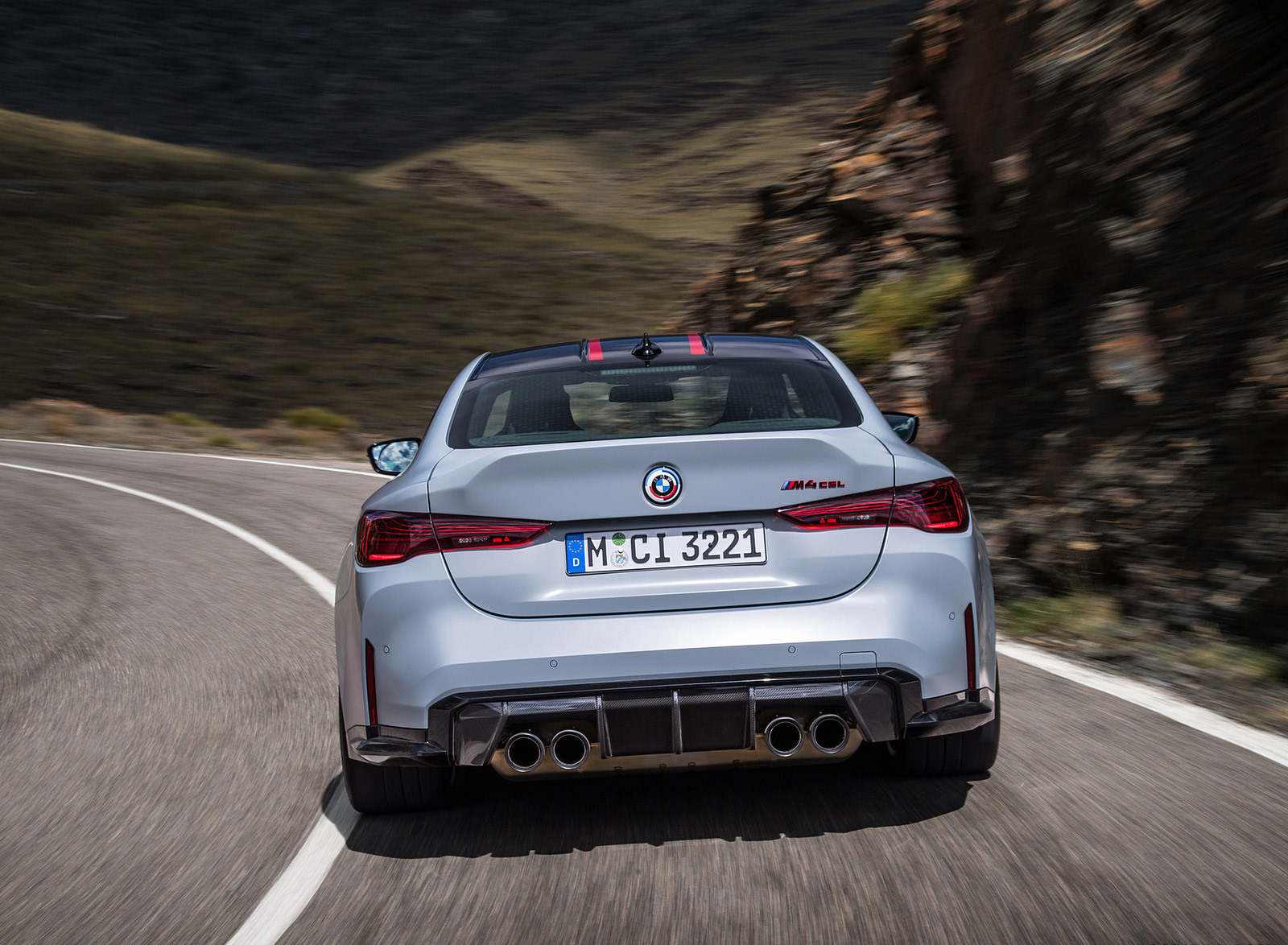 2023 BMW M4 CSL Rear Wallpapers #53 of 139