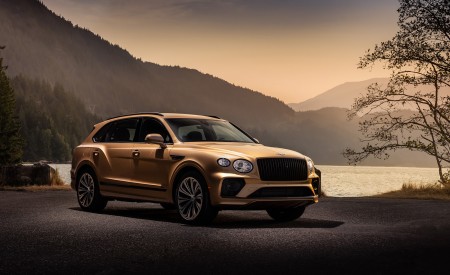 2023 Bentley Bentayga Extended Wheelbase Extroverted (Color: Camel) Front Three-Quarter Wallpapers 450x275 (91)