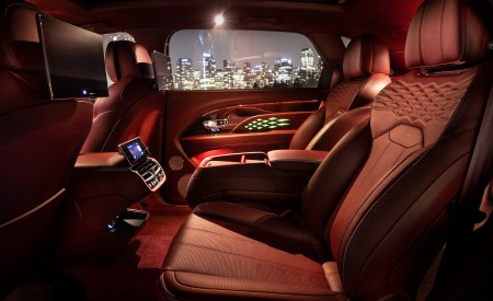 2023 Bentley Bentayga Extended Wheelbase Urban (Color: Dove Grey) Interior Rear Seats Wallpapers 450x275 (51)