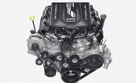 2023 Cadillac Escalade-V Engine Wallpapers 450x275 (24)