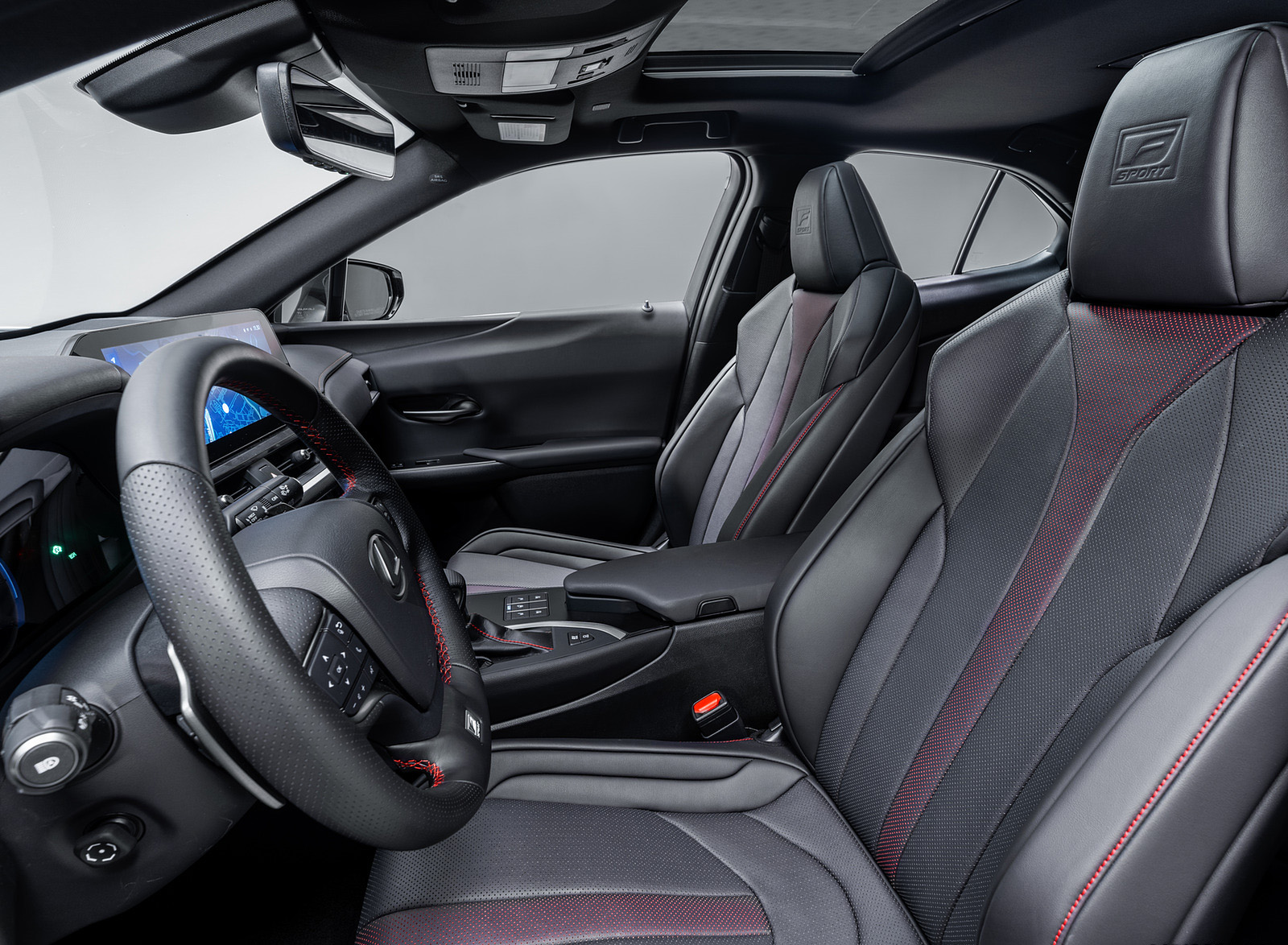 2023 Lexus UX 250h F Sport Interior Front Seats Wallpapers #33 of 35