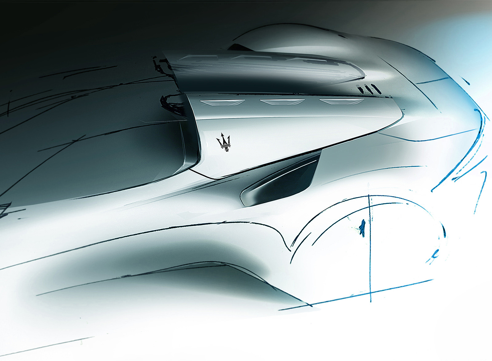 2023 Maserati MC20 Cielo Design Sketch Wallpapers #186 of 186