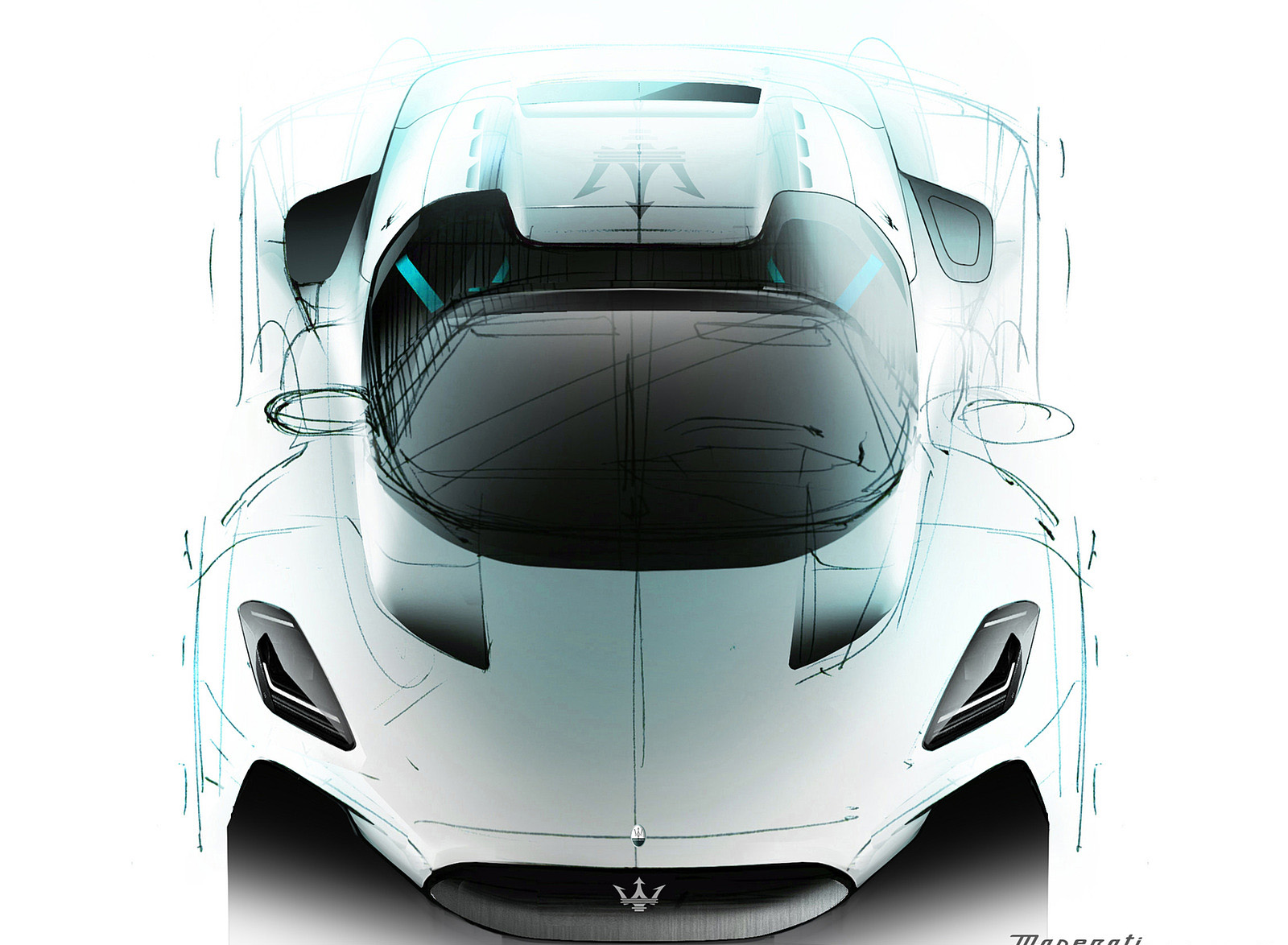 2023 Maserati MC20 Cielo Design Sketch Wallpapers #183 of 186