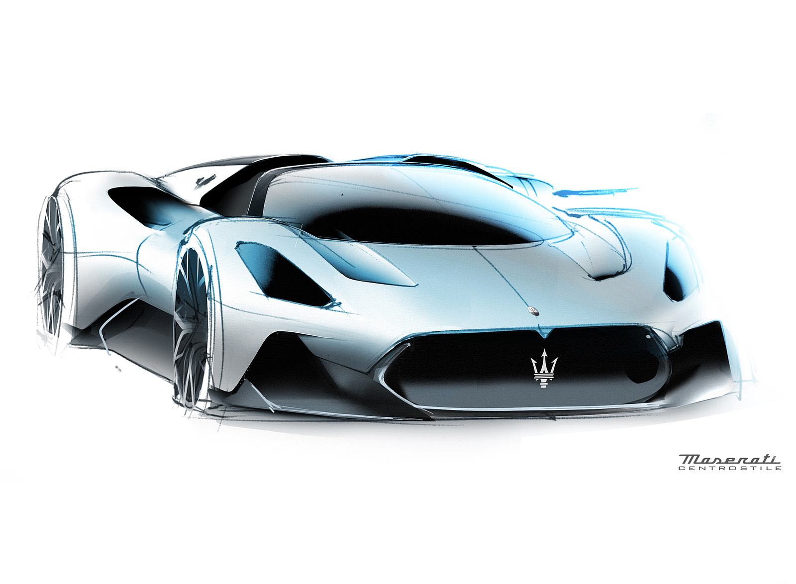 2023 Maserati MC20 Cielo Design Sketch Wallpapers #184 of 186