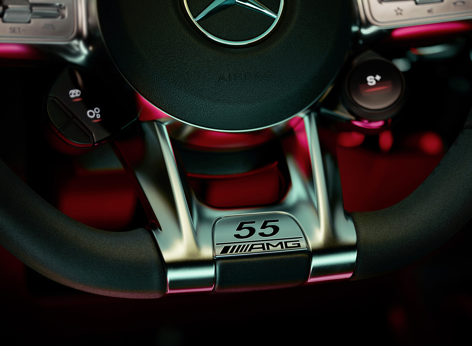 2023 Mercedes-AMG CLA 45 Edition 55 Interior Steering Wheel Wallpapers #6 of 6