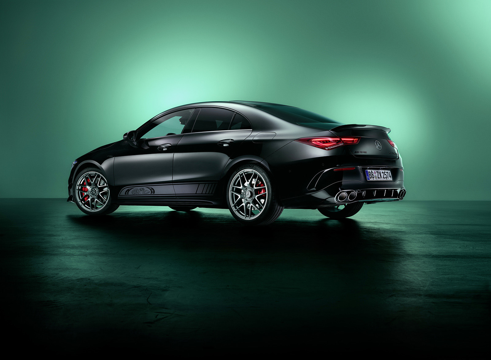 2023 Mercedes-AMG CLA 45 Edition 55 Rear Three-Quarter Wallpapers (2)