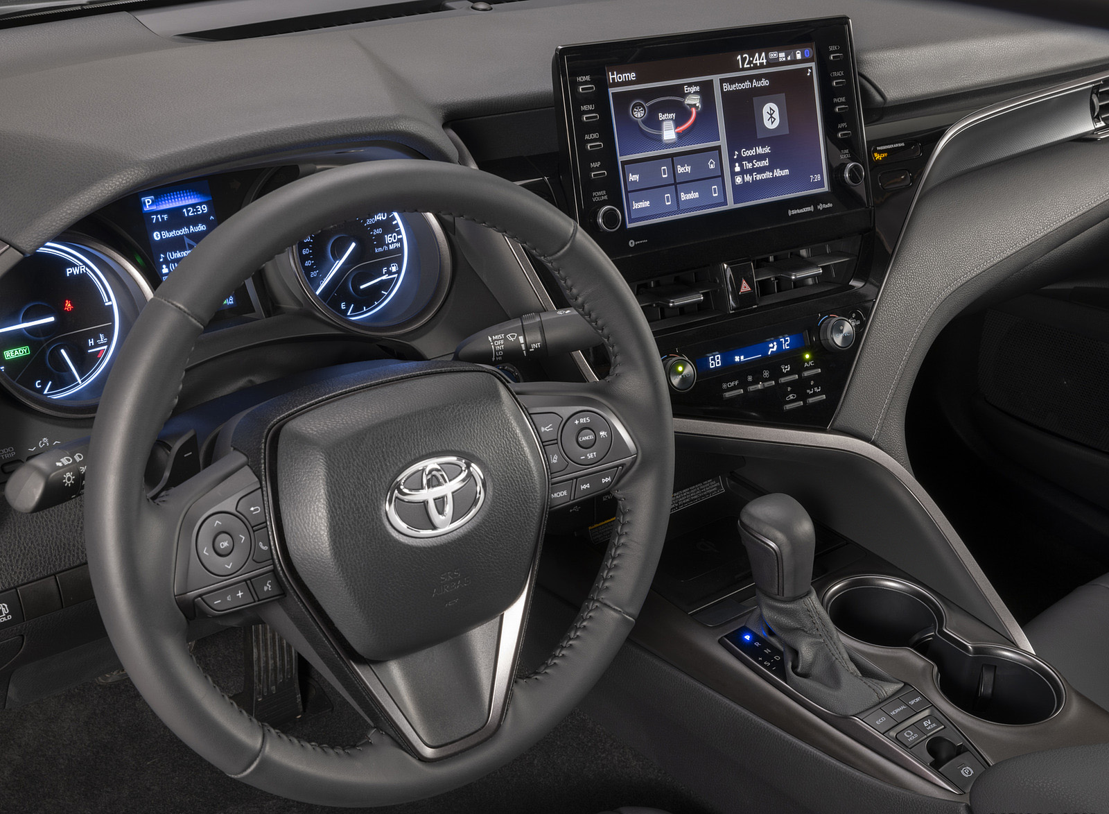 2023 Toyota Camry Nightshade Special Edition Interior Steering Wheel Wallpapers #12 of 12