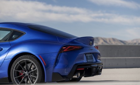 2023 Toyota GR Supra 3.0 Premium MT (Color: Stratosphere Blue) Detail Wallpapers 450x275 (38)