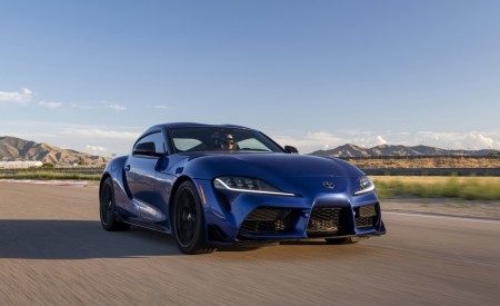 Download 2023 Toyota GR Supra MT car wallpapers in HD for your desktop, phone or tablet
