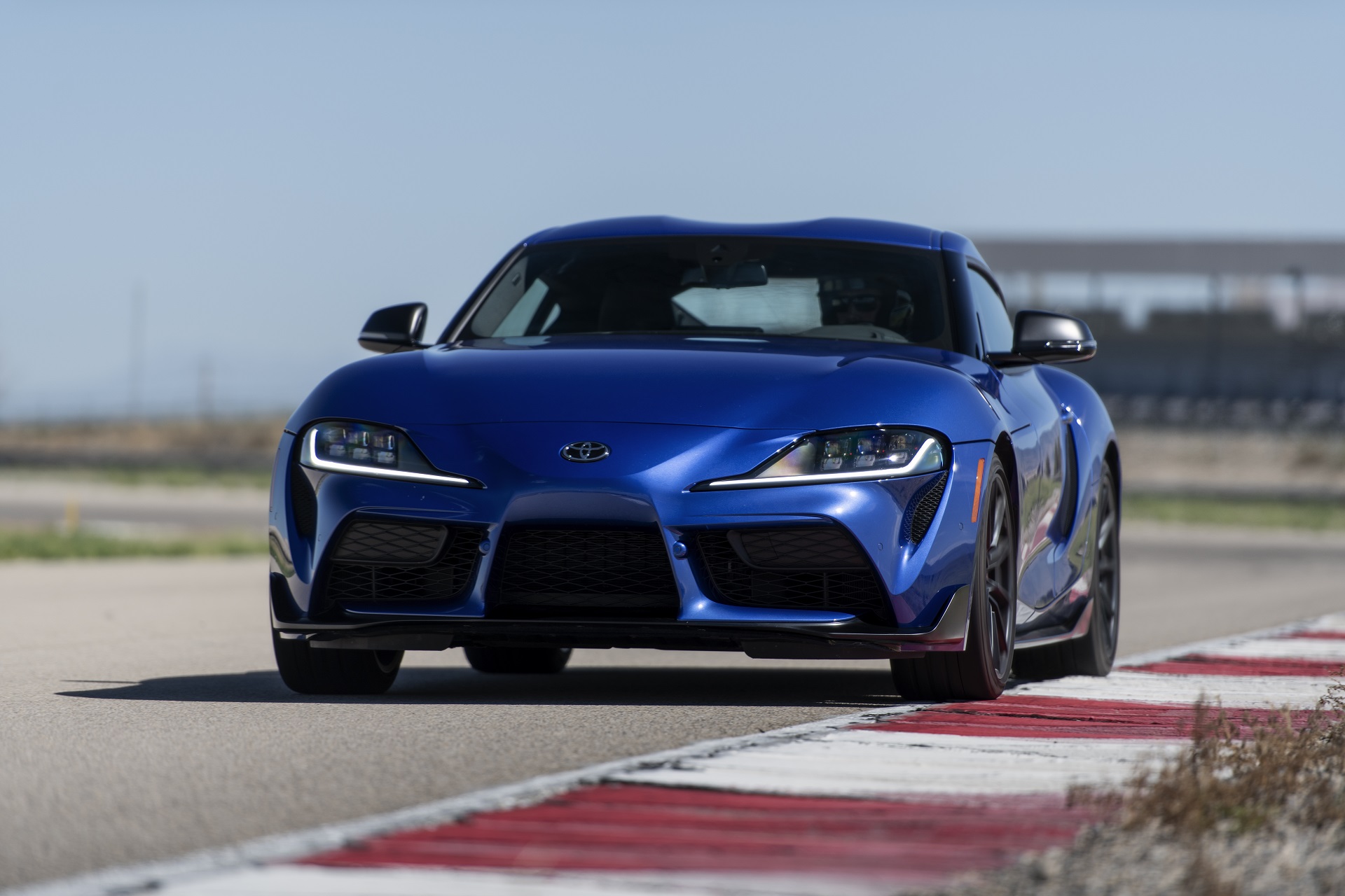 2023 Toyota GR Supra 3.0 Premium MT (Color Stratosphere Blue) Front