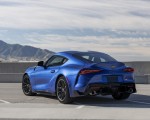 2023 Toyota GR Supra 3.0 Premium MT (Color: Stratosphere Blue) Rear Three-Quarter Wallpapers 150x120