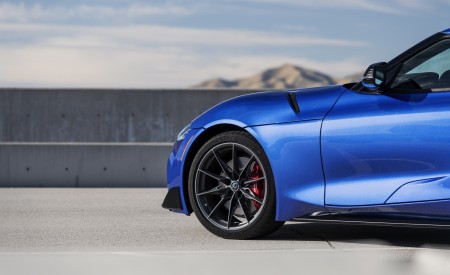 2023 Toyota GR Supra 3.0 Premium MT (Color: Stratosphere Blue) Wheel Wallpapers 450x275 (36)