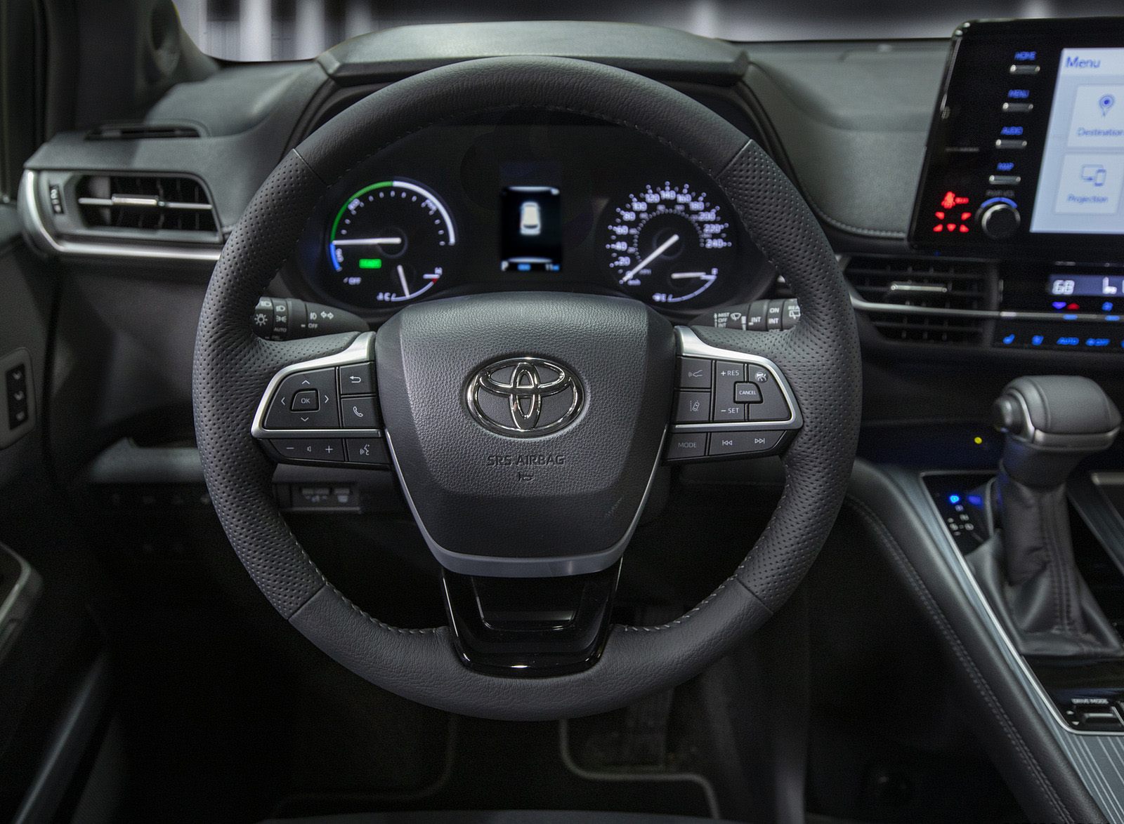 2023 Toyota Sienna 25th Anniversary Interior Steering Wheel Wallpapers #19 of 23