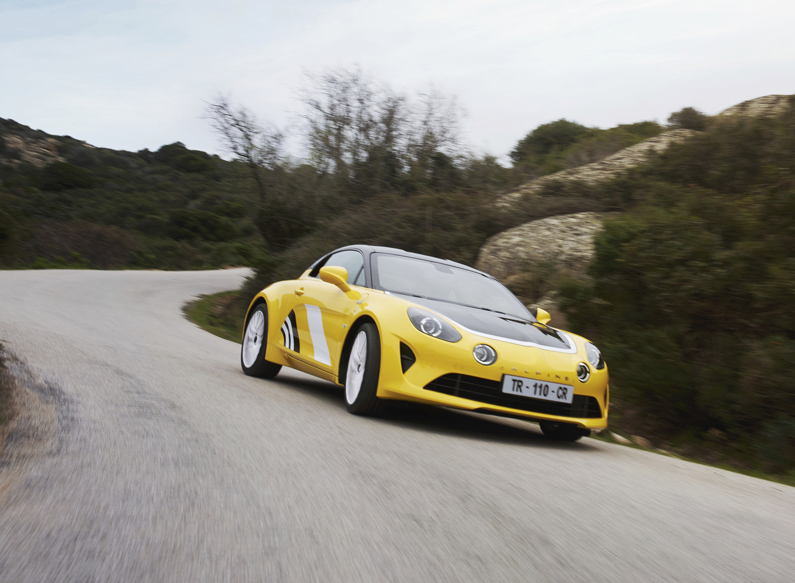 2022 Alpine A110 Tour de Corse 75 Front Three-Quarter Wallpapers (1)