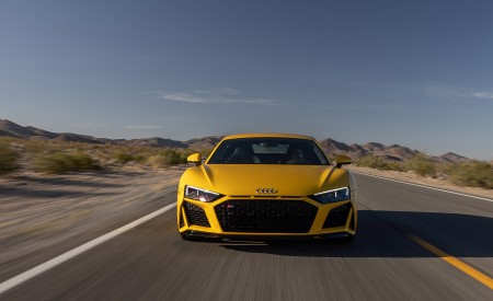 2022 Audi R8 Coupe (US-Spec) Front Wallpapers 450x275 (2)