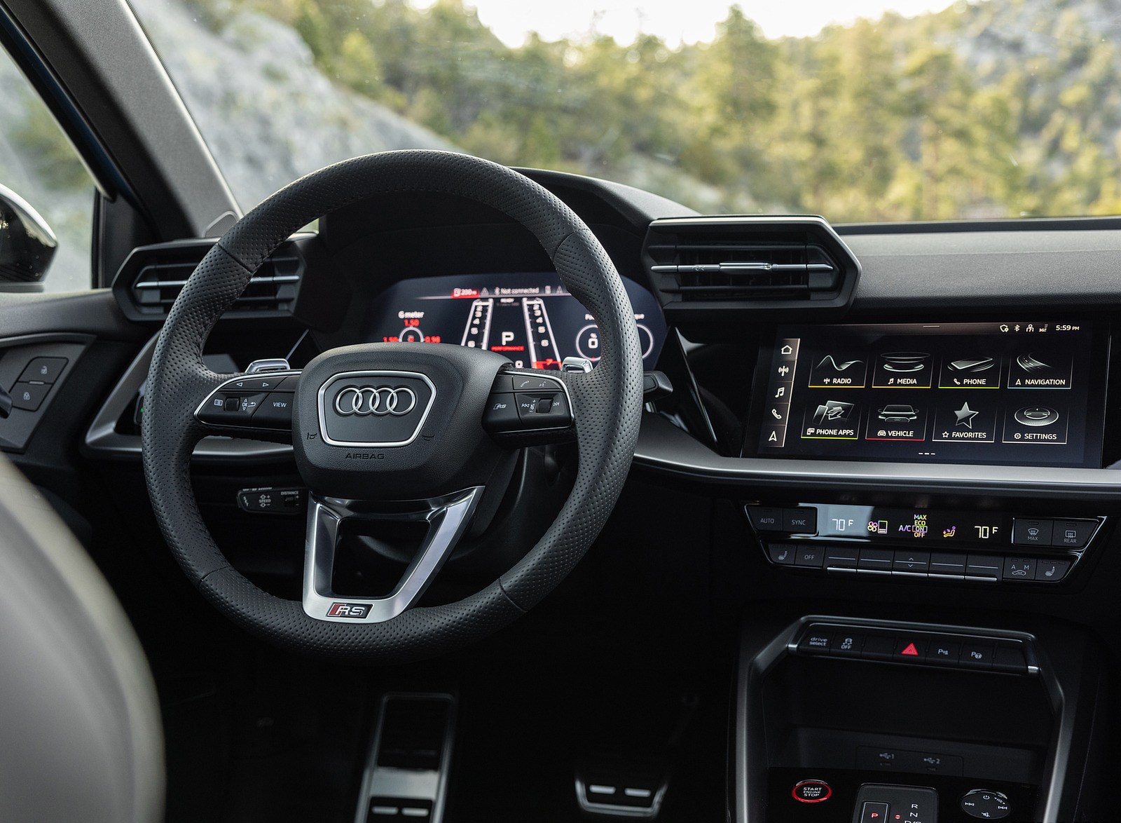 2022 Audi RS 3 (US-Spec) Interior Cockpit Wallpapers #24 of 71