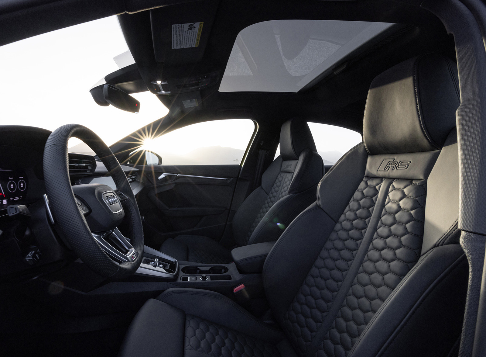 2022 Audi RS 3 (US-Spec) Interior Front Seats Wallpapers  #38 of 71