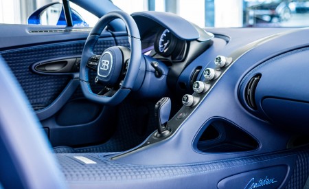 2022 Bugatti Centodieci First of Ten (Color: EB110 Blue) Interior Wallpapers 450x275 (12)
