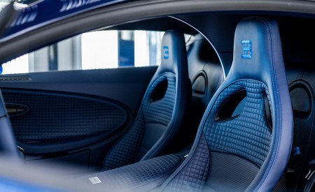 2022 Bugatti Centodieci First of Ten (Color: EB110 Blue) Interior Wallpapers 450x275 (13)
