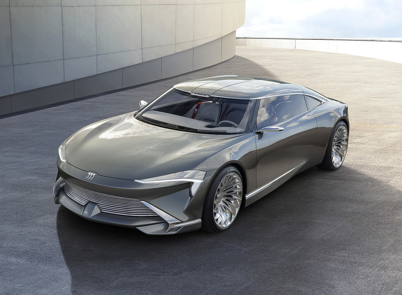 2022 Buick Wildcat EV Concept Front Three-Quarter Wallpapers (1). Download Wallpaper