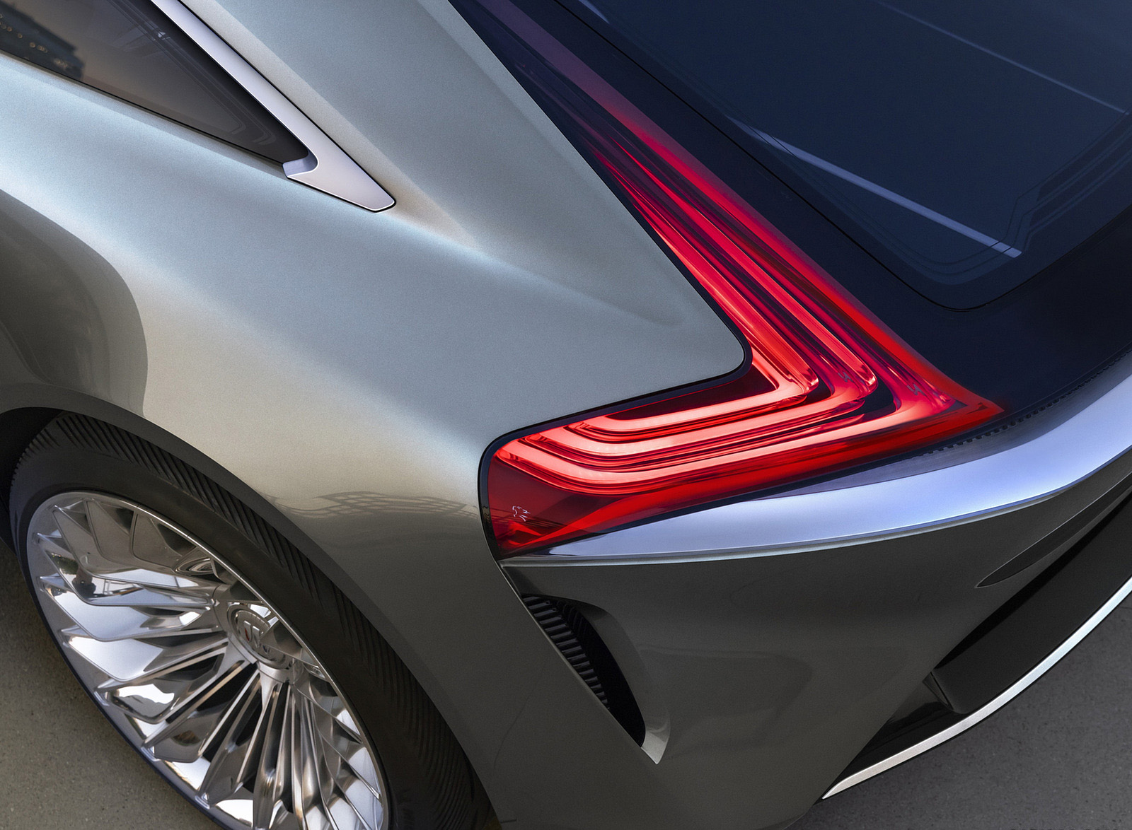 2022 Buick Wildcat EV Concept Tail Light Wallpapers #11 of 18