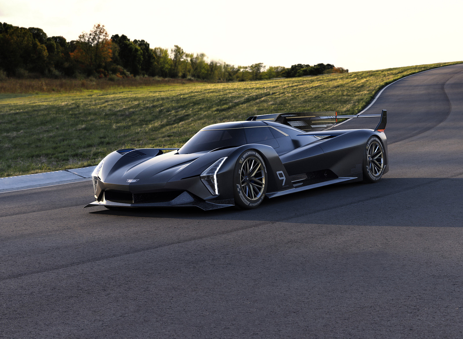 2022 Cadillac Project GTP Hypercar Front Three-Quarter Wallpapers (1)