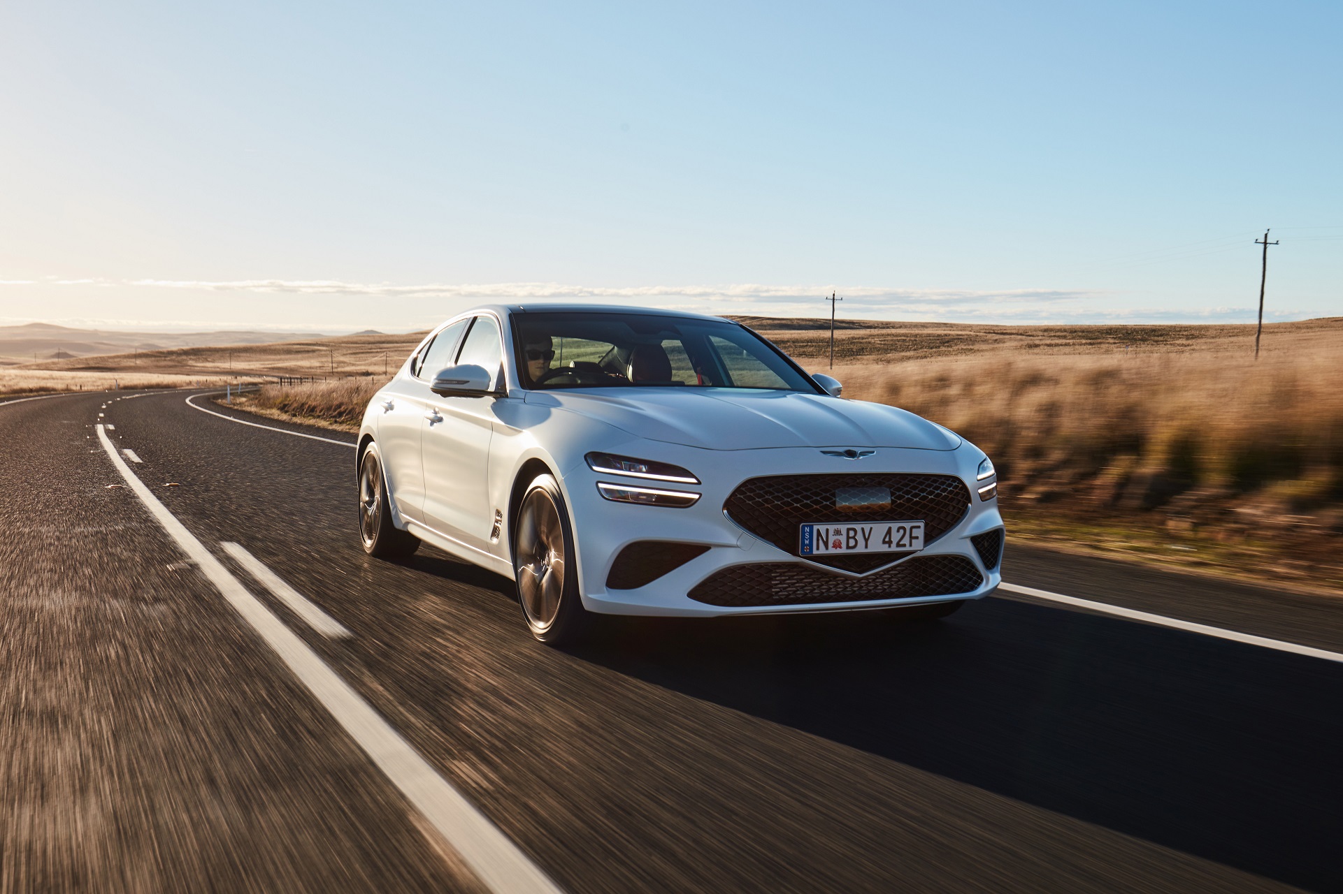 2022 Genesis G70 Sport with Luxury Pack Front Three-Quarter Wallpapers #14 of 54