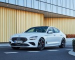 2022 Genesis G70 Sport with Luxury Pack Front Three-Quarter Wallpapers 150x120 (9)