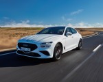 2022 Genesis G70 Sport with Luxury Pack Front Three-Quarter Wallpapers 150x120 (19)