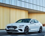 2022 Genesis G70 Sport with Luxury Pack Front Three-Quarter Wallpapers 150x120 (10)