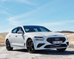 2022 Genesis G70 Sport with Luxury Pack Front Three-Quarter Wallpapers 150x120 (6)