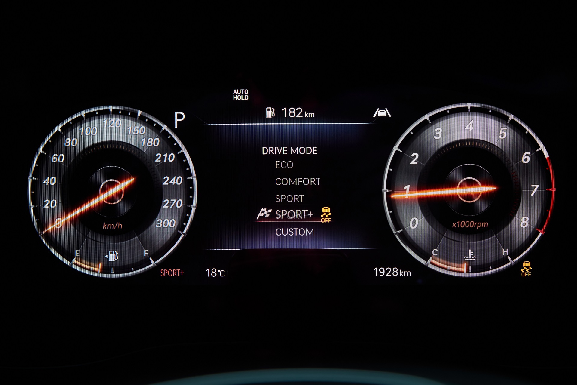 2022 Genesis G70 Sport with Luxury Pack Instrument Cluster Wallpapers #49 of 54