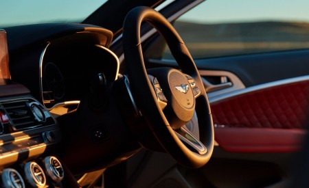 2022 Genesis G70 Sport with Luxury Pack Interior Steering Wheel Wallpapers 450x275 (44)