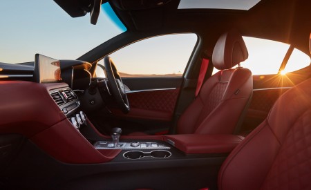 2022 Genesis G70 Sport with Luxury Pack Interior Wallpapers  450x275 (38)