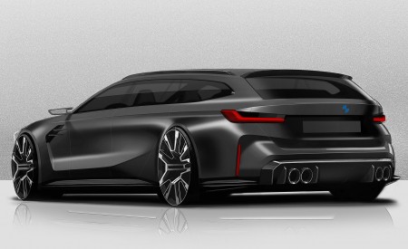 2023 BMW M3 Touring Design Sketch Wallpapers  450x275 (161)