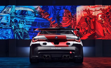 2023 BMW M4 GT4 Rear Wallpapers 450x275 (11)