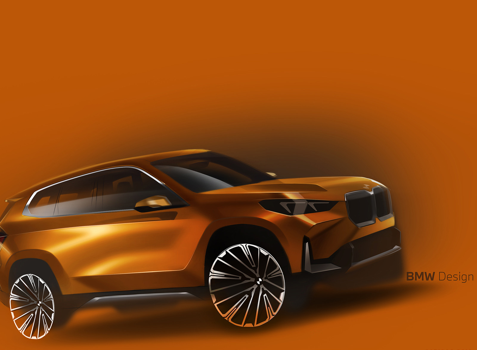 2023 BMW X1 Design Sketch Wallpapers #104 of 175