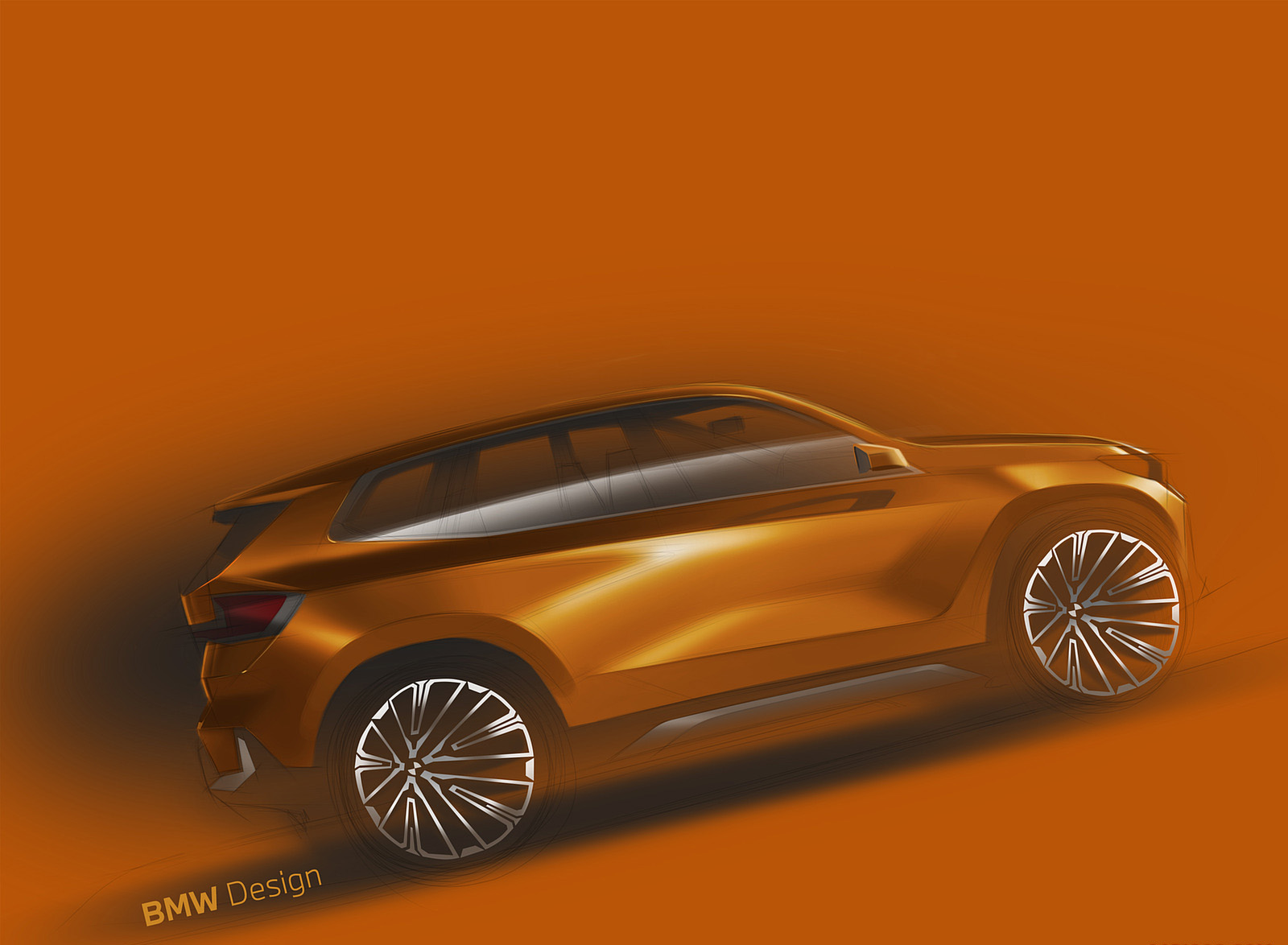 2023 BMW X1 Design Sketch Wallpapers #106 of 175