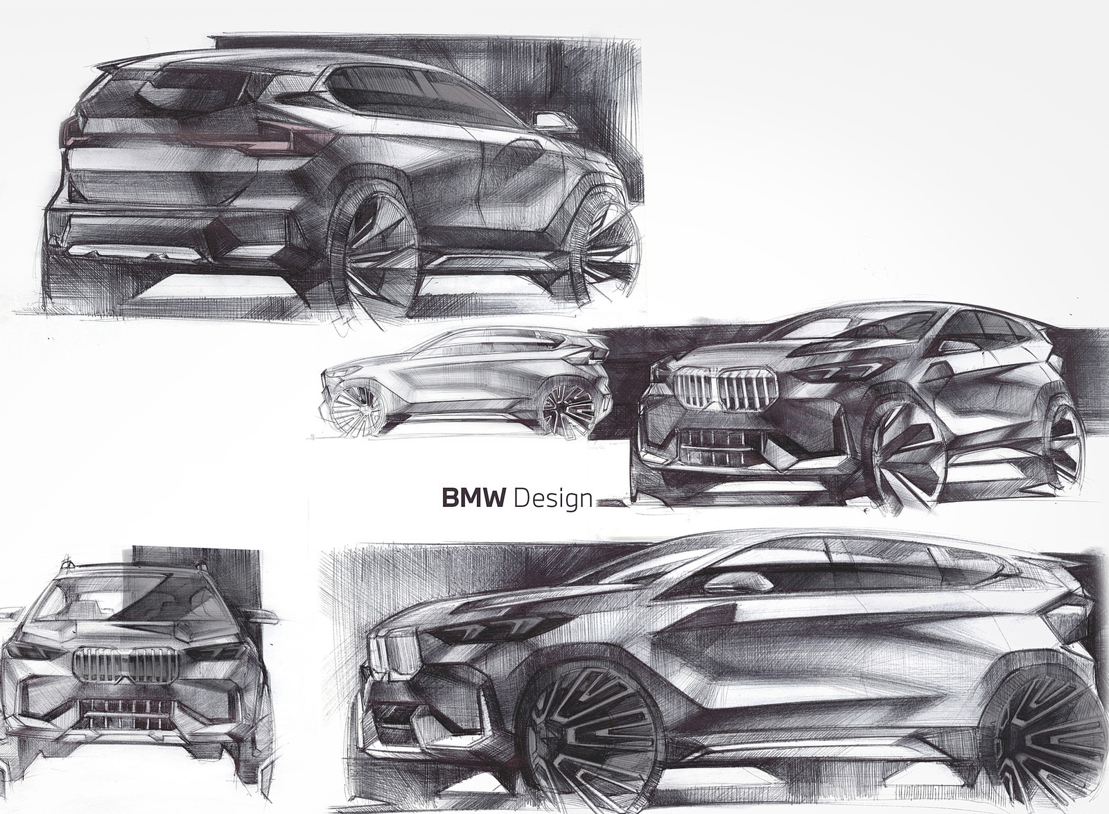 2023 BMW X1 Design Sketch Wallpapers #122 of 175