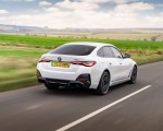 2023 BMW i4 eDrive40 (UK-Spec) Rear Three-Quarter Wallpapers 150x120