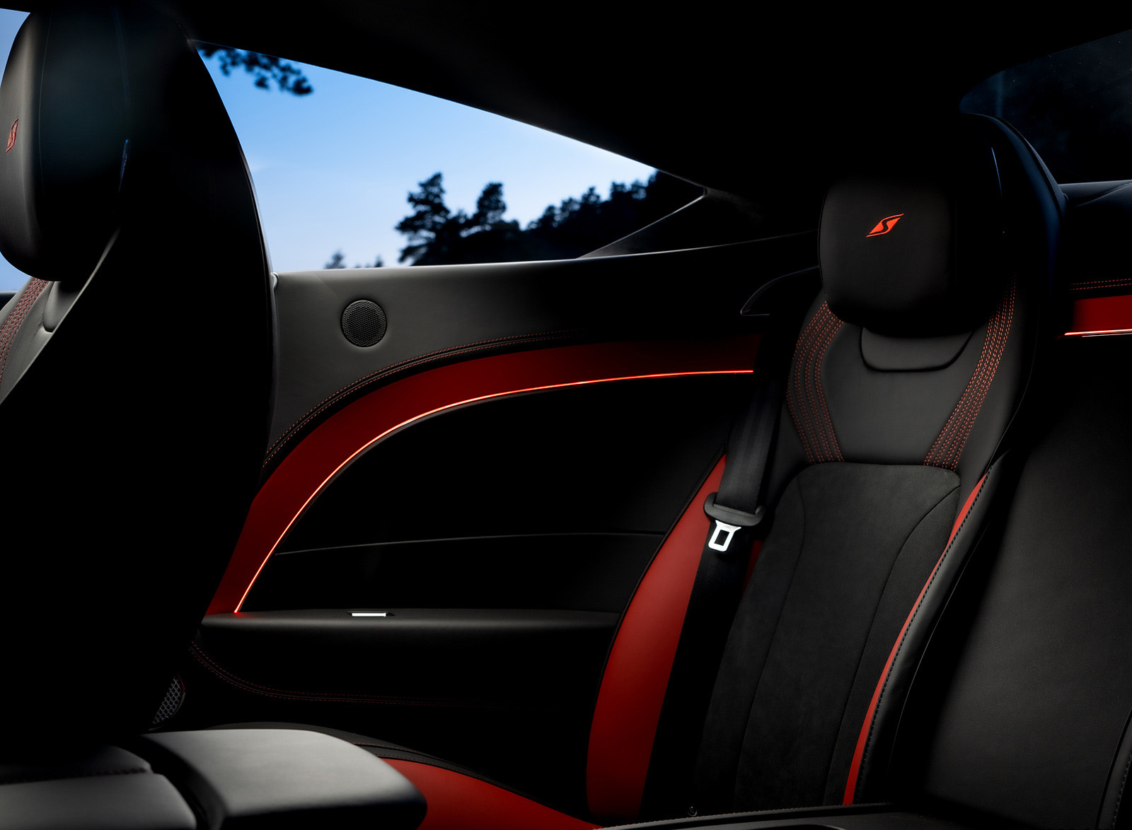 2023 Bentley Continental GT S Interior Rear Seats Wallpapers (9)