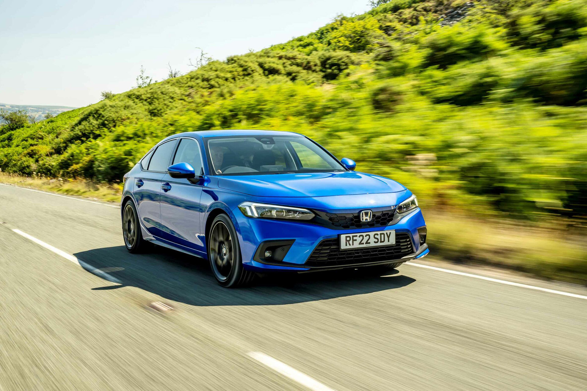 2023 Honda Civic e:HEV (UK-Spec) Front Three-Quarter Wallpapers (5)