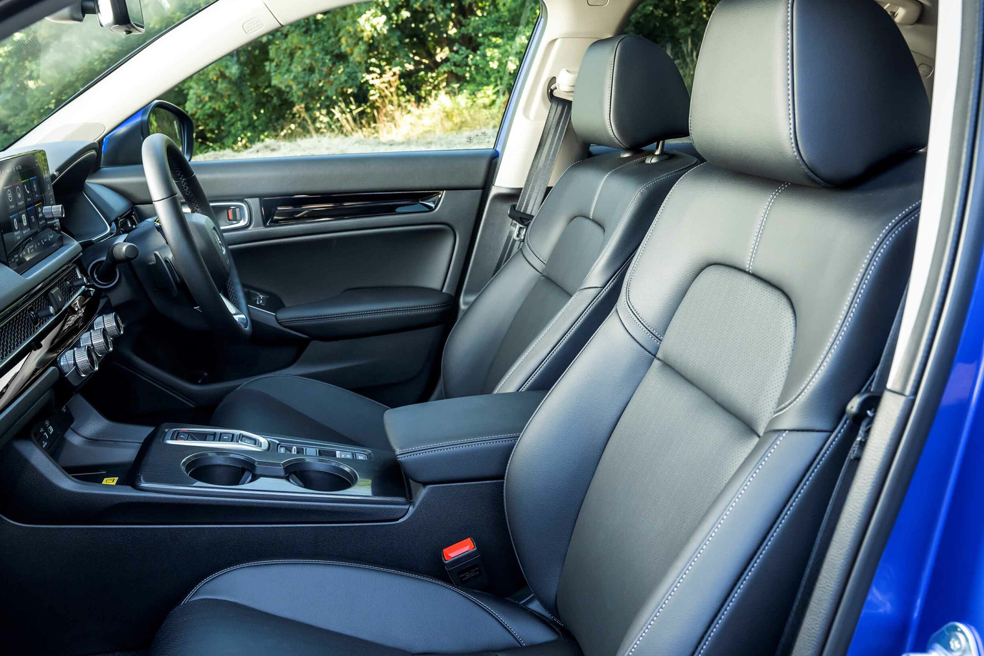 2023 Honda Civic e:HEV (UK-Spec) Interior Front Seats Wallpapers #47 of 82