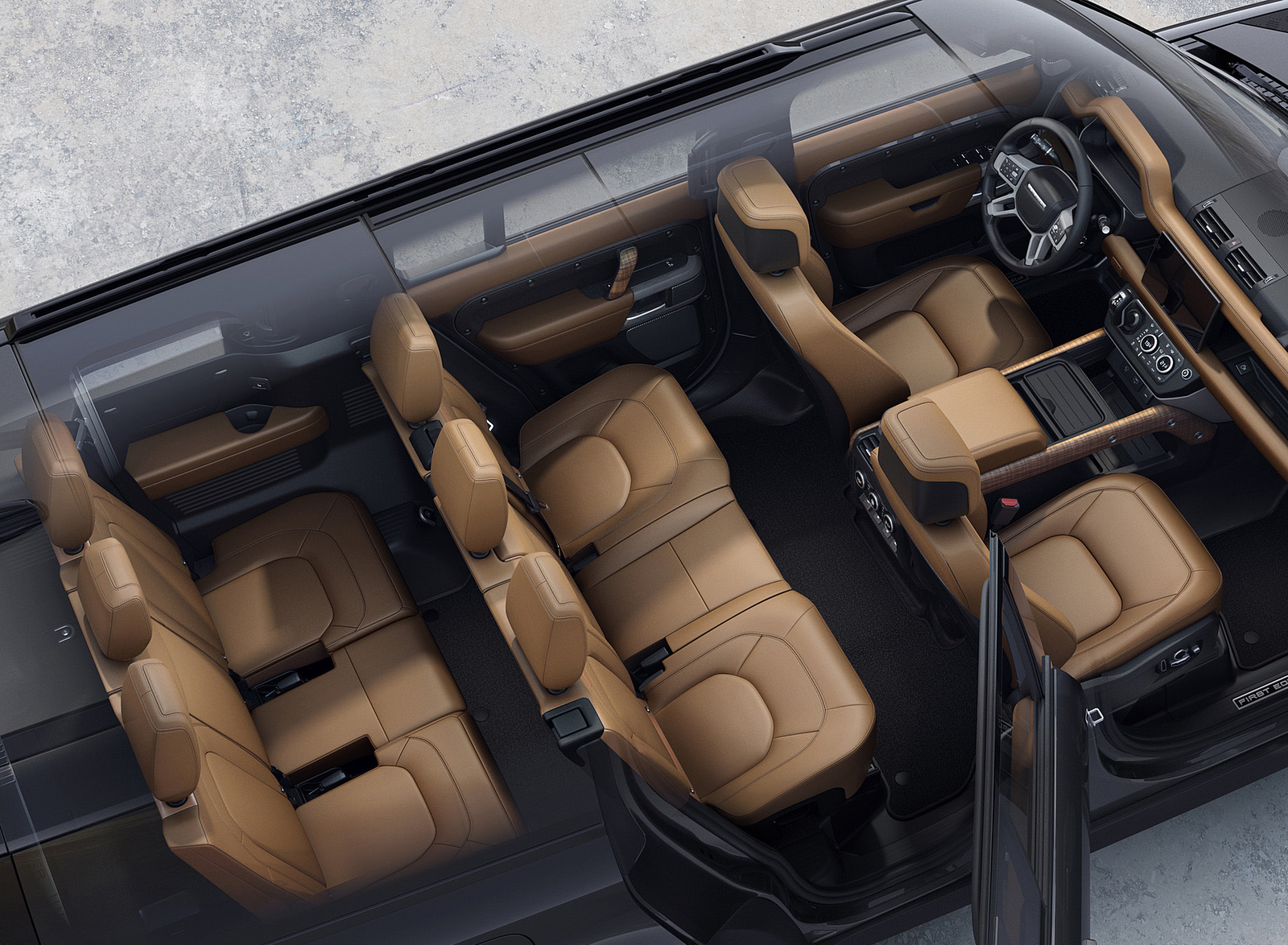 2023 Land Rover Defender 130 Interior Wallpapers #28 of 38