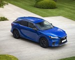 2023 Lexus RX 500h (Color: Heat Sapphire Blue) Front Three-Quarter Wallpapers 150x120