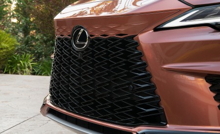 2023 Lexus RX 500h F SPORT DIRECT4 (Color: Sonic Copper) Grille Wallpapers 450x275 (53)