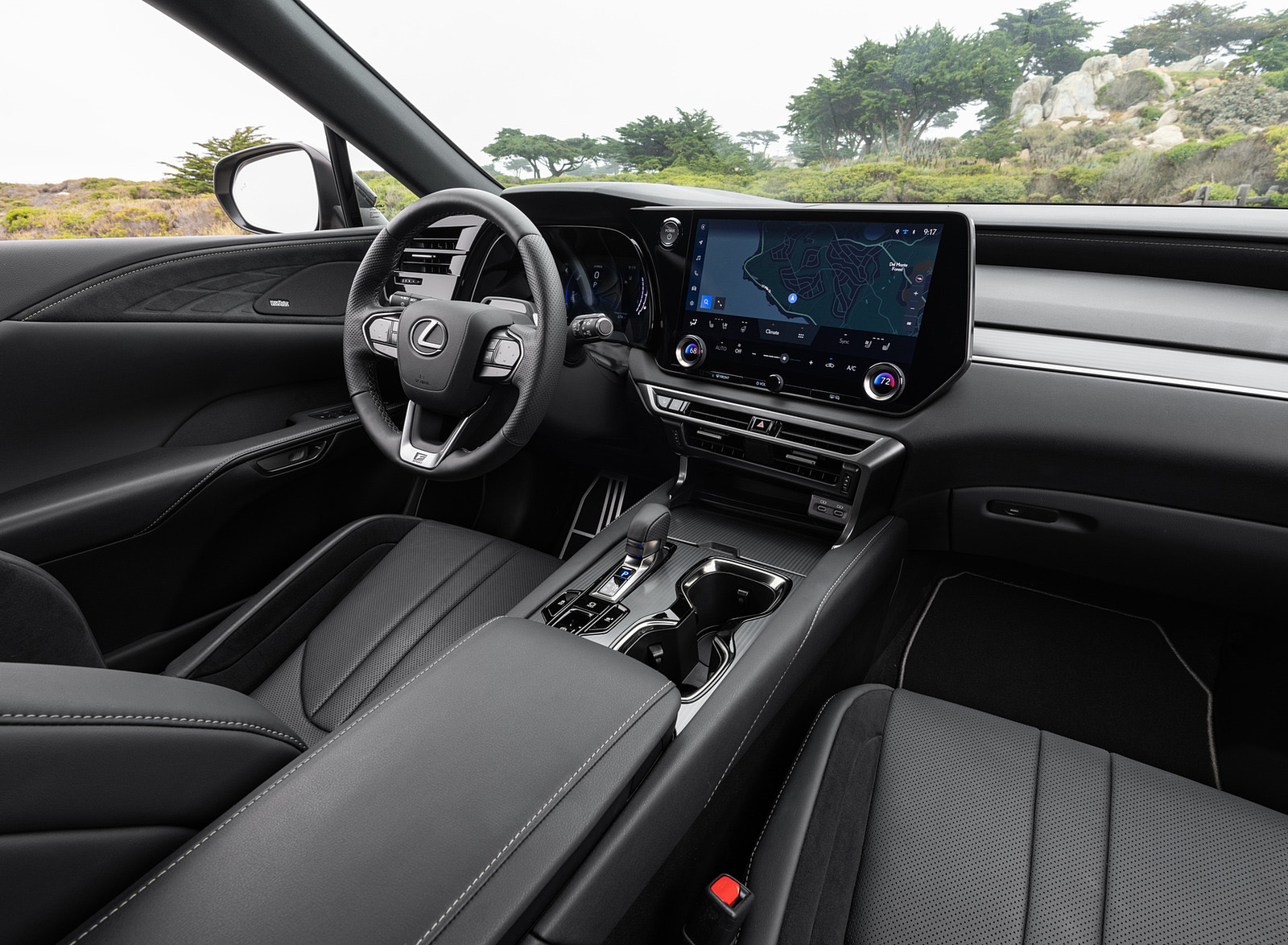 2023 Lexus RX 500h F SPORT DIRECT4 (Color: Sonic Copper) Interior Wallpapers #60 of 66