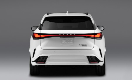2023 Lexus RX 500h F SPORT Performance Rear Wallpapers 450x275 (6)