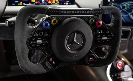 2023 Mercedes-Benz AMG ONE Interior Steering Wheel Wallpapers 450x275 (72)